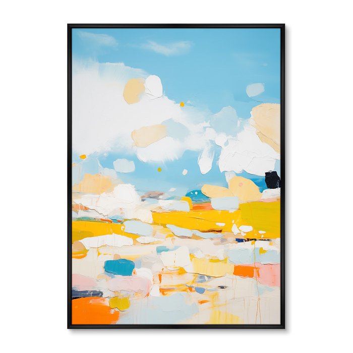 Репродукция картины Landscape collection, Summer season, No 2, 2024г.