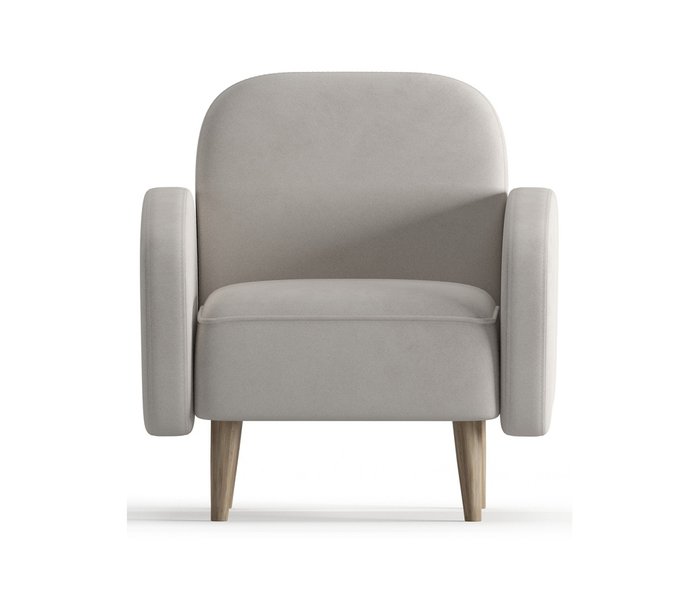 Кресло Бризби кремового цвета - купить Интерьерные кресла по цене 15490.0