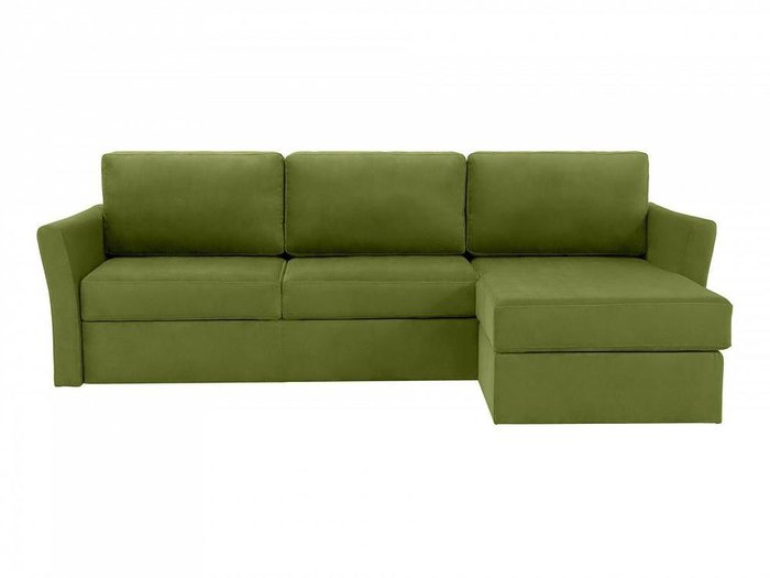 Угловой диван Peterhof зеленого цвета