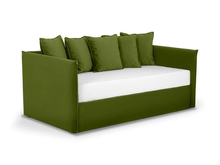 Диван-кровать Milano 90х190 зеленого цвета - купить Кровати для спальни по цене 44280.0