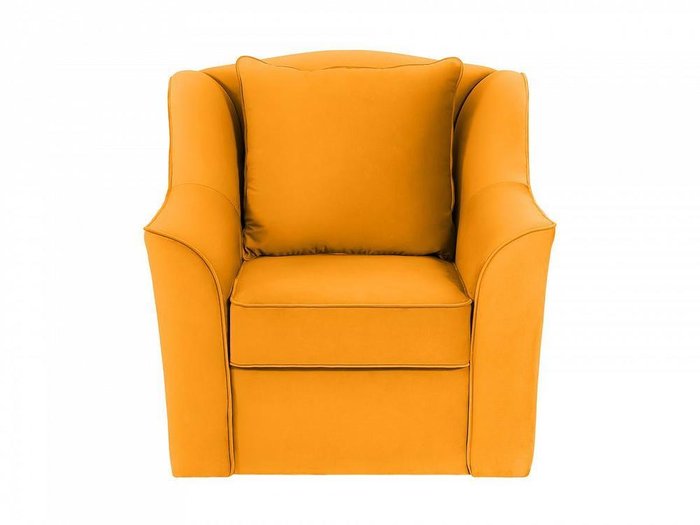 Кресло Vermont горчичного цвета 