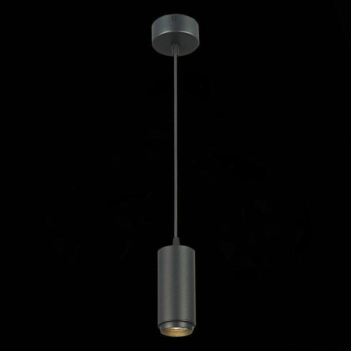 Светильник подвесной Zoom черного цвета - лучшие Подвесные светильники в INMYROOM