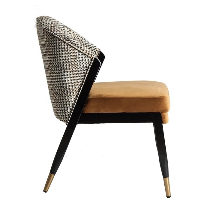 Стул Brillon коричнево-серого цвета - лучшие Обеденные стулья в INMYROOM