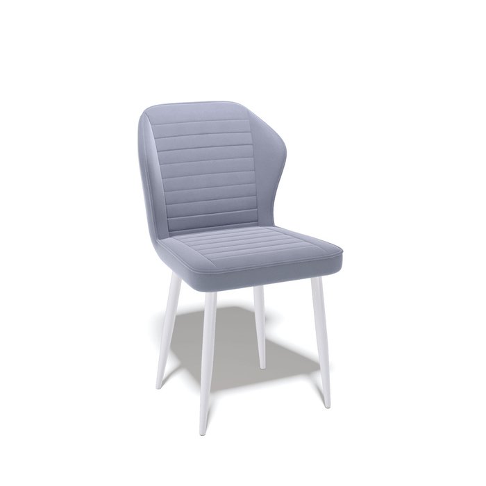 Обеденный стул 184S серого цвета - купить Обеденные стулья по цене 6440.0