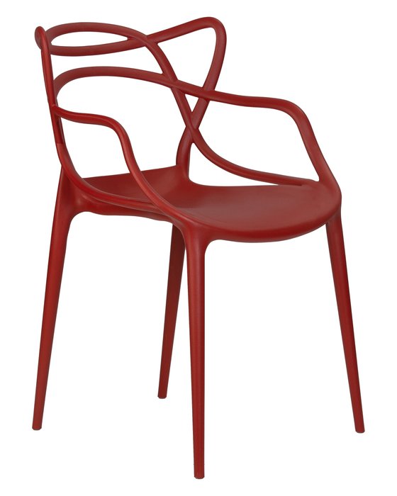 Стул обеденный Contrast  кирпичного цвета - купить Обеденные стулья по цене 4780.0