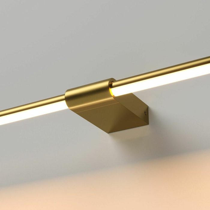 Светильник настенный светодиодный Luar латунь 3000K 40153/LED - купить Подсветка для картин по цене 9740.0 Светильник настенный светодиодный Luar латунь 3000K 40153/LED - купить Подсветка для картин по цене 9740.0