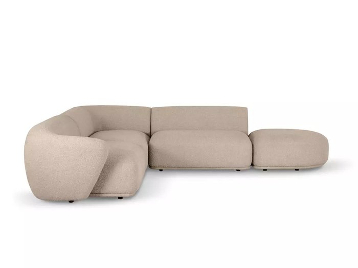 Угловой модульный диван Fabro бежевого цвета - купить Угловые диваны по цене 363780.0