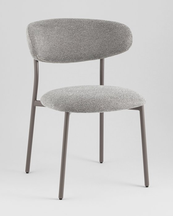 Стул Ayla серого цвета - купить Обеденные стулья по цене 13990 Стул Ayla серого цвета - купить Обеденные стулья по цене 13990