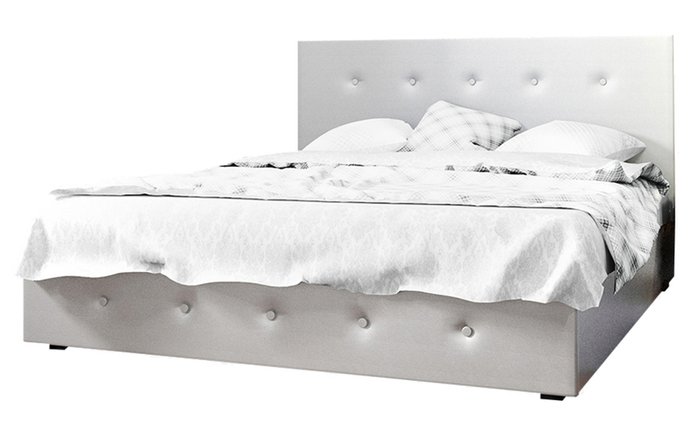 Кровать с подъемным механизмом Венера-10 140х200 белого цвета