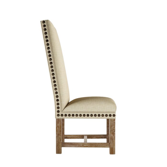 стул с мягкой обивкой "Lompret Linen" - лучшие Обеденные стулья в INMYROOM