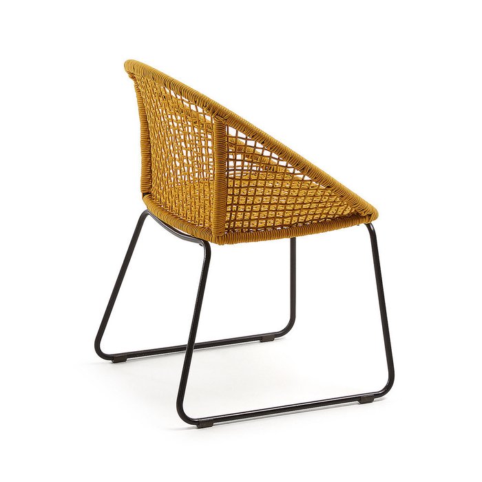 Кресло Sandrine горчичного цвета - лучшие Садовые стулья в INMYROOM