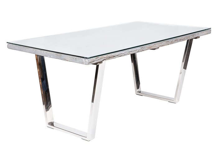 Обеденный стол Shine Nature серого цвета - купить Обеденные столы по цене 197990.0