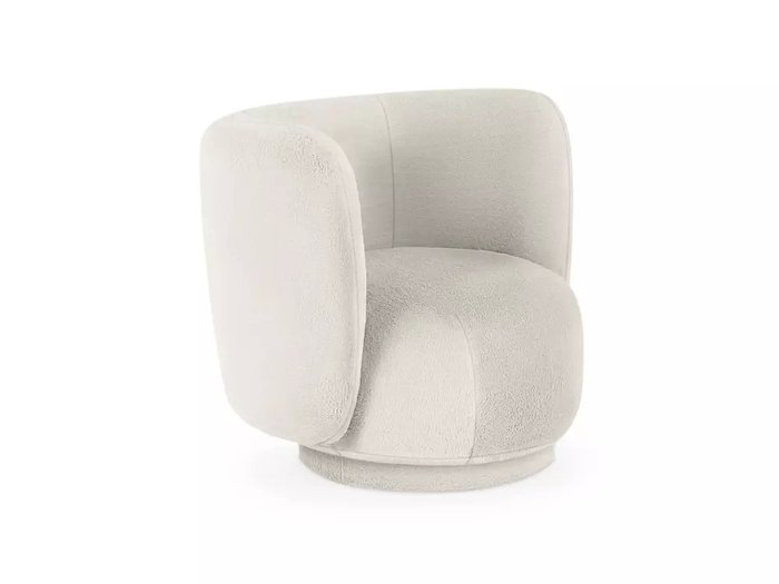 Кресло Lucca белого цвета 