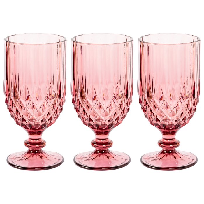 Набор из шести бокалов Кинг цвета рубин - купить Бокалы и стаканы по цене 3700.0