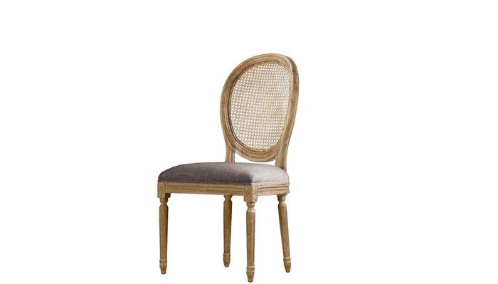 Стул с ротанговым плетением "Louis Rattan side chair"
