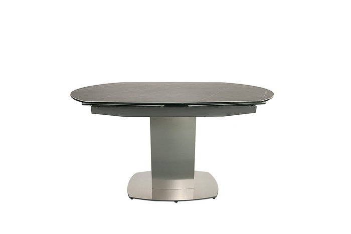 Стол обеденный раскладной серого цвета - лучшие Обеденные столы в INMYROOM
