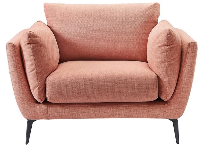 Кресло Amsterdam кораллового цвета  - купить Интерьерные кресла по цене 55352.0