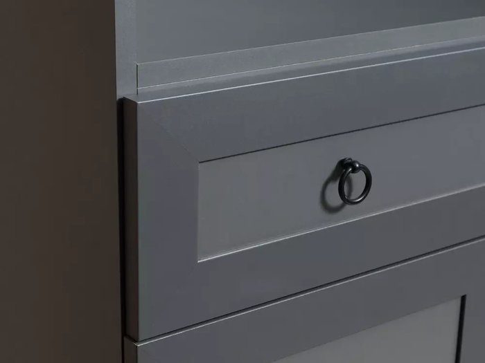 Композиция Caprio g2 серого цвета - купить Гостиные гарнитуры по цене 182900.0