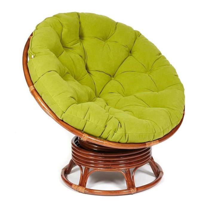 Кресло-качалка Papasan коричневого цвета Кресло-качалка Papasan коричневого цвета