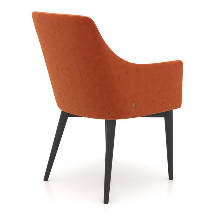 Полукресло Miami оранжевого цвета - лучшие Интерьерные кресла в INMYROOM