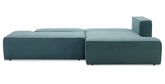 Угловой диван-кровать Рейф темно-голубого цвета - лучшие Угловые диваны в INMYROOM