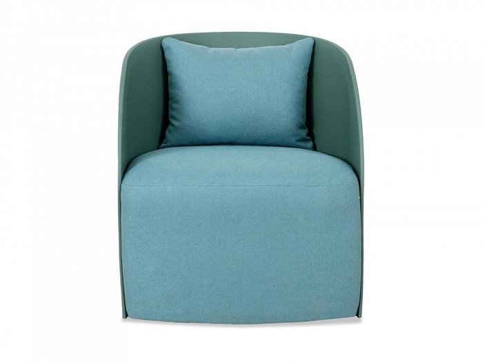 Кресло Bonjorno зелено-голубого цвета - купить Интерьерные кресла по цене 17900.0