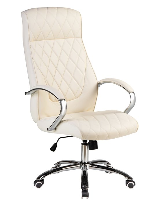 Офисное кресло для руководителей Benjamin светло-бежевого цвета - купить Офисные кресла по цене 17470.0