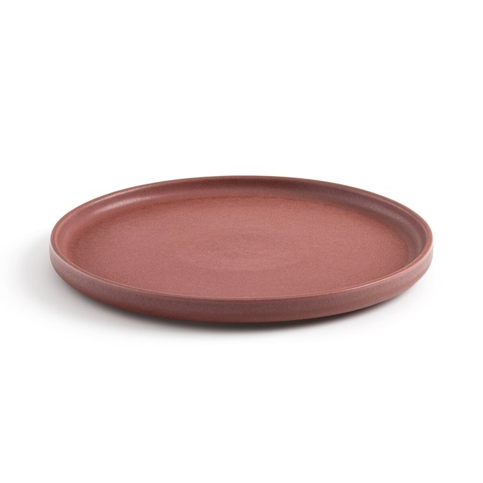 Комплект из четырех тарелок Gandra темно-розового цвета