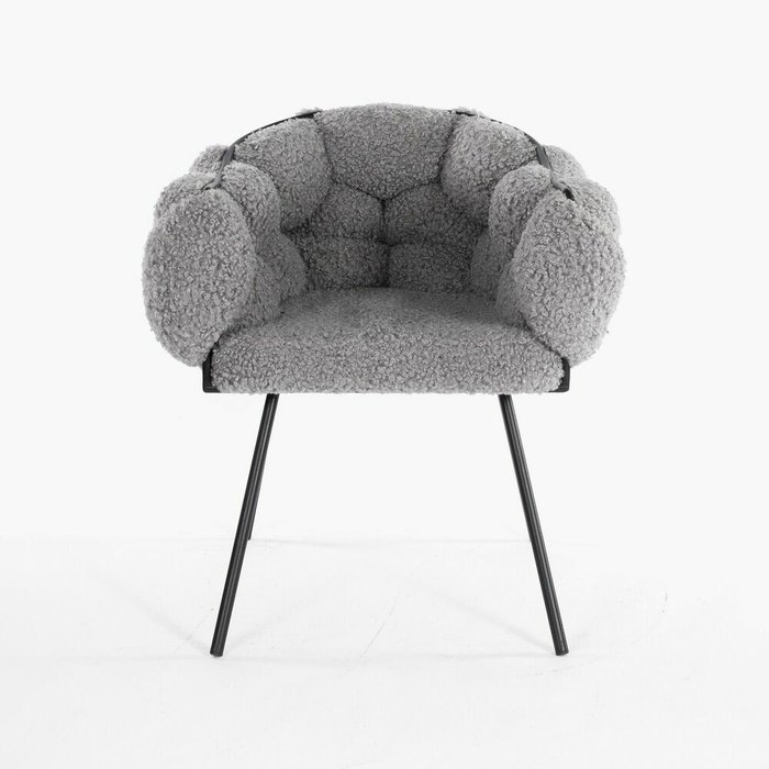 Стул Фоджа серого цвета - купить Обеденные стулья по цене 25500.0