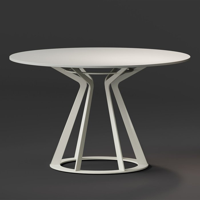 Обеденный стол Mercury белого цвета - купить Обеденные столы по цене 78600.0