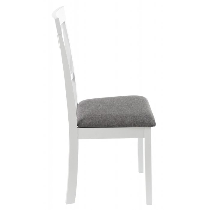 Стул Shem бело-серого цвета - купить Обеденные стулья по цене 5160.0