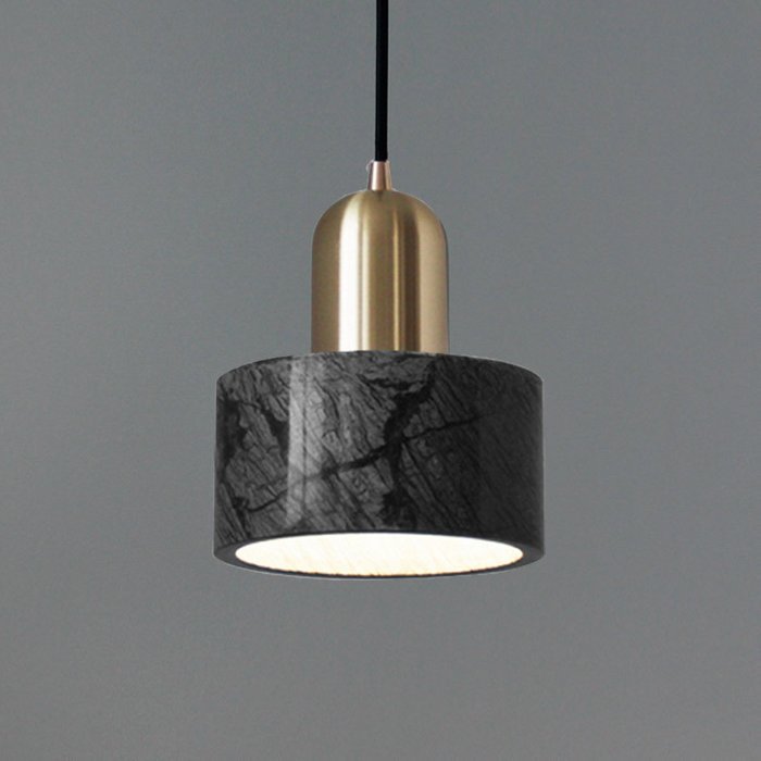 Подвесной светильник Cloyd ANTUAN P1 / ?15 см - черн.мрамор Подвесной светильник Cloyd ANTUAN P1 / ?15 см - черн.мрамор