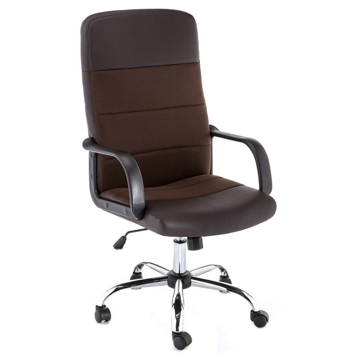 Компьютерное кресло Prosto коричневого цвета