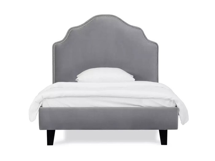 Кровать Princess II L 120х200 серого цвета - лучшие Кровати для спальни в INMYROOM