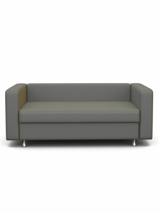 Диван Бит серо-коричневого цвета - купить Прямые диваны по цене 24590.0 Диван Бит серо-коричневого цвета - купить Прямые диваны по цене 24590.0