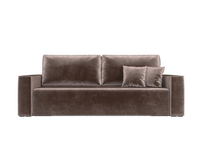 Диван-кровать Манхэттен серо-коричневого цвета - купить Прямые диваны по цене 37690.0