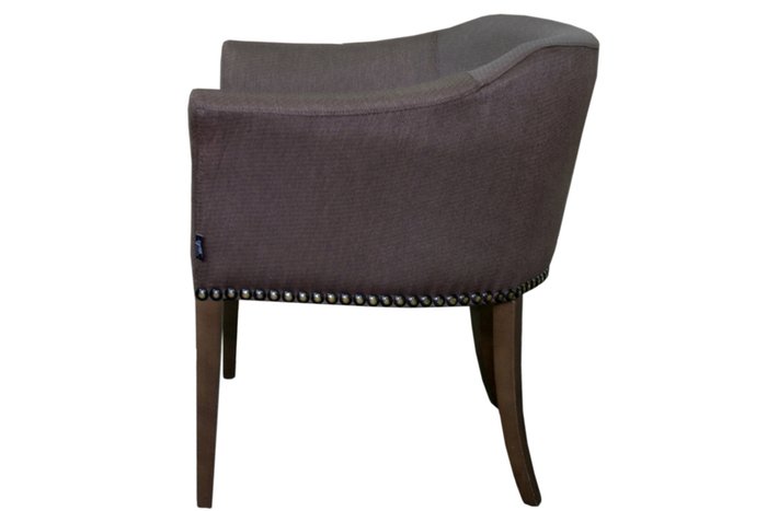 Компактное полукресло Boato серого цвета - лучшие Интерьерные кресла в INMYROOM