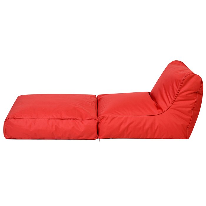 Раскладное кресло-лежак красного цвета - лучшие Бескаркасная мебель в INMYROOM