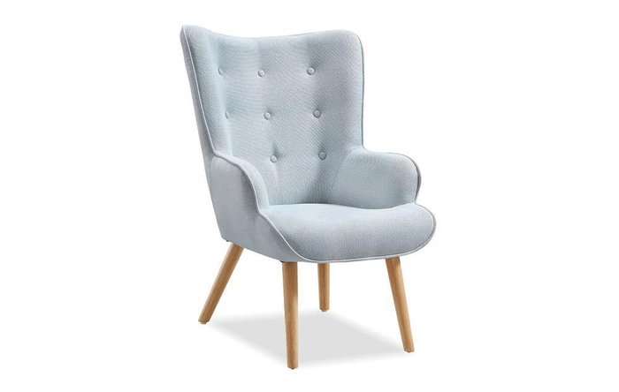 Кресло Hygge голубого цвета