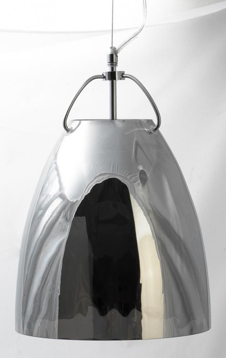 Подвесной светильник Loft с плафоном из стекла серого цвета  - купить Подвесные светильники по цене 5879.0