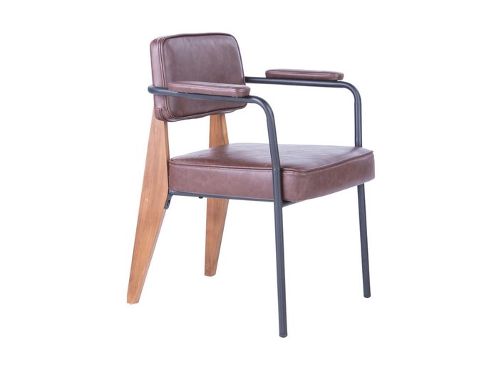 Стул Montera коричневог цвета - лучшие Обеденные стулья в INMYROOM