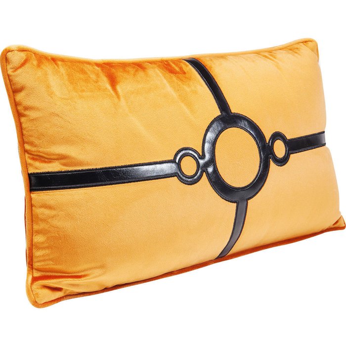 Подушка Circles с наволочкой из бархата - купить Декоративные подушки по цене 5670.0