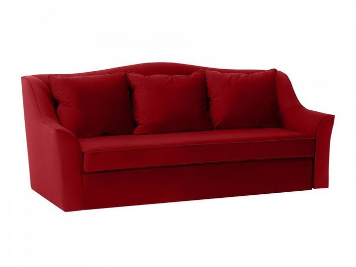 Диван-кровать Vermont красного цвета - купить Прямые диваны по цене 76890.0