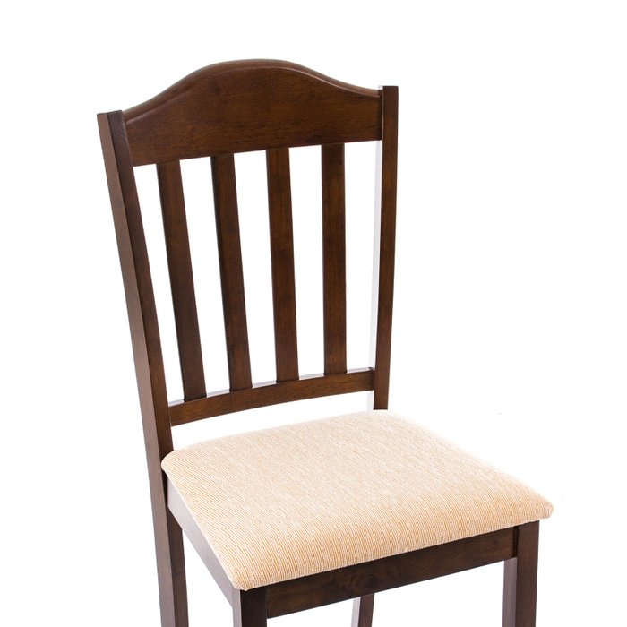 Стул Midea из массива дерева и ткани - лучшие Обеденные стулья в INMYROOM