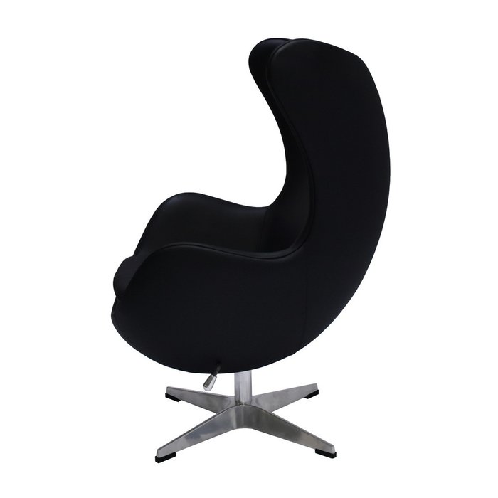Кресло Egg черного цвета - лучшие Интерьерные кресла в INMYROOM