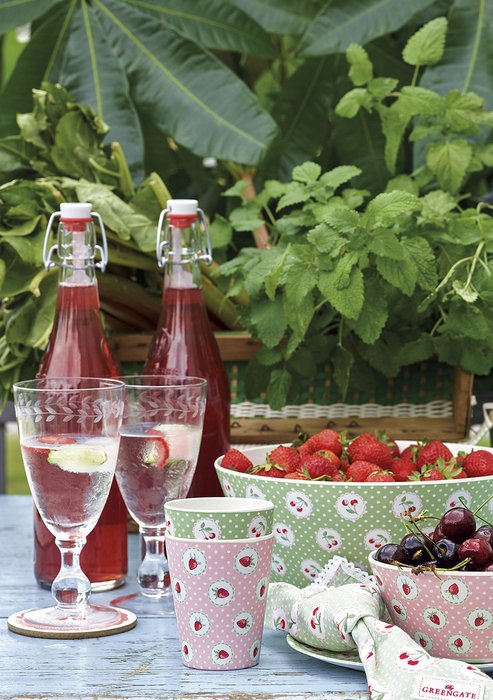 Бамбуковый стакан Strawberry pale pink из бамбука - купить Бокалы и стаканы по цене 470.0