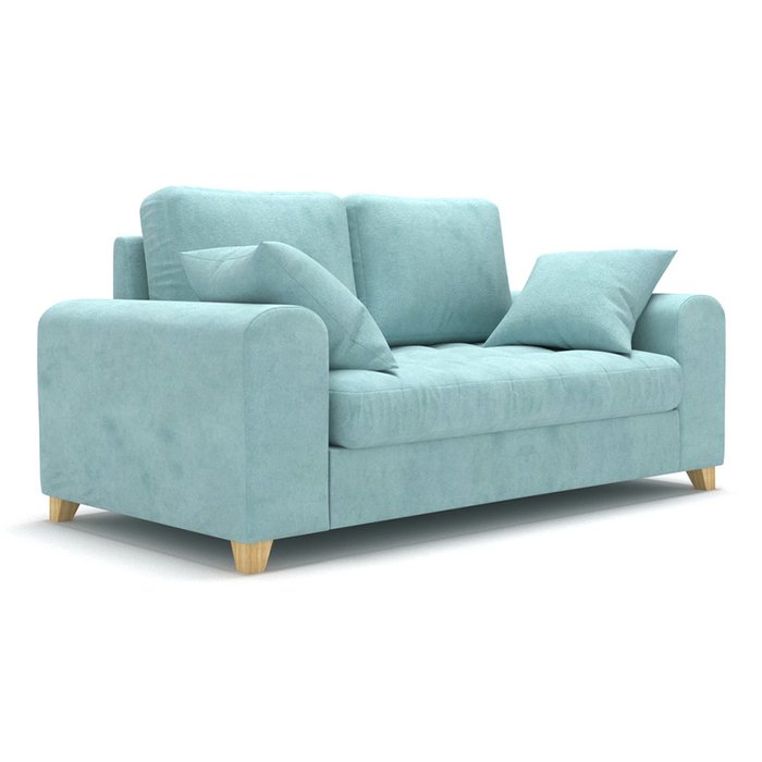 Диван-кровать Vittorio MTR голубого цвета - купить Прямые диваны по цене 70300.0