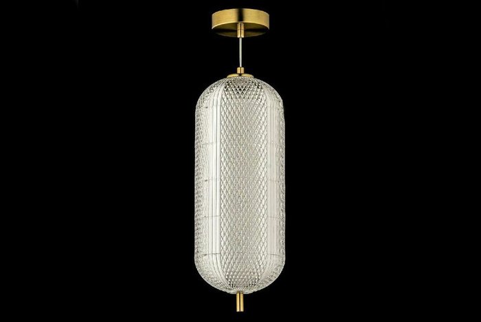Подвесной светильник Candels Gold Candels L 1.P10 G (пластик, цвет прозрачный) - лучшие Подвесные светильники в INMYROOM Подвесной светильник Candels Gold Candels L 1.P10 G (пластик, цвет прозрачный) - лучшие Подвесные светильники в INMYROOM