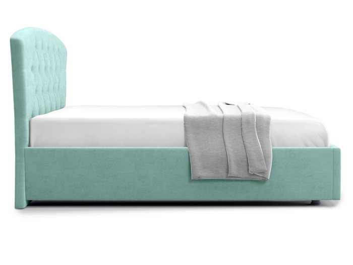 Кровать Premo 160х200 бирюзового цвета с подъемным механизмом  - лучшие Кровати для спальни в INMYROOM