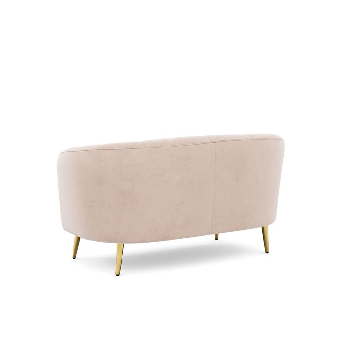 Скамья из велюра Leone розового цвета - лучшие Прямые диваны в INMYROOM